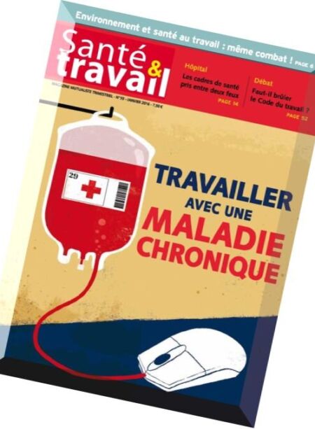 Sante & Travail – Janvier 2016 Cover