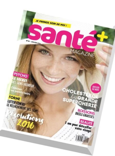 Sante + N 41, Janvier 2016 Cover
