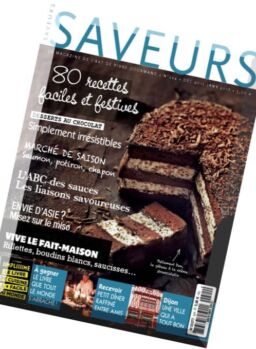 Saveurs – Decembre 2015 – Janvier 2016