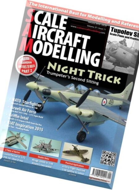 Scale Aircraft Modelling – January 2016 Cover