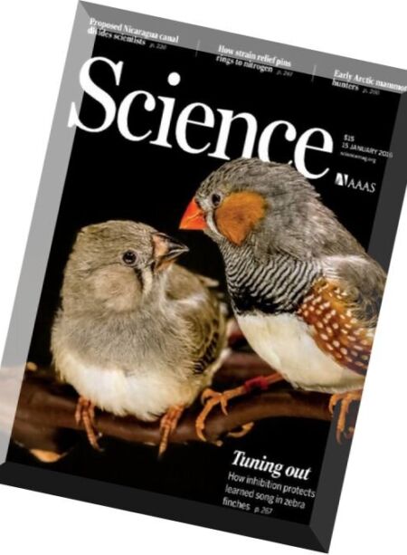 Science – 15 January 2016 Cover