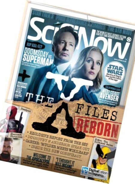 SciFiNow – Issue 115, 2016 Cover