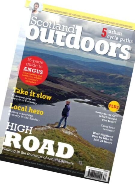 Scotland Outdoors – January – February 2016 Cover