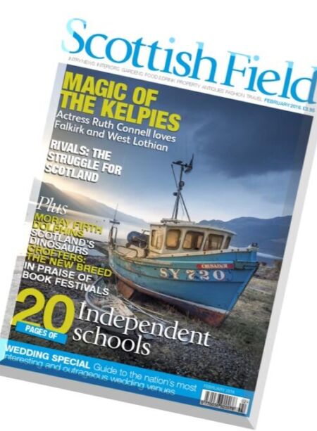 Scottish Field – February 2016 Cover