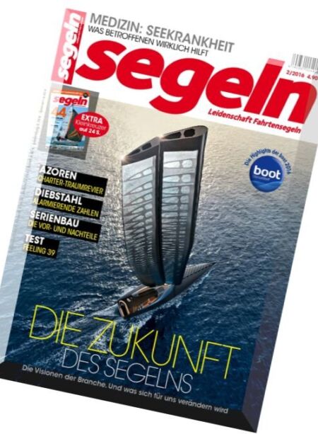Segeln – Februar 2016 Cover