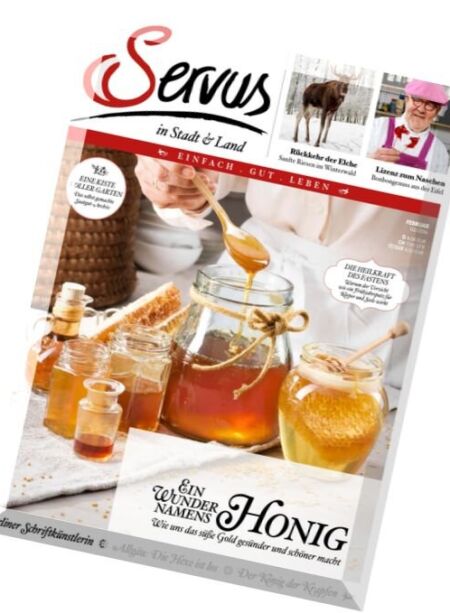 Servus Magazin – Februar 2016 Cover