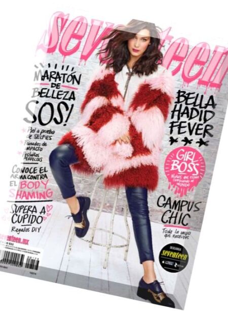 Seventeen Mexico – Febrero 2016 Cover