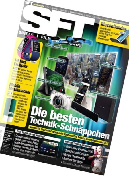 SFT Magazin – Januar 2016 Cover