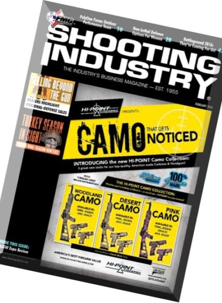 Shooting Industry – February 2016 Cover
