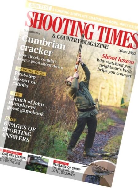 Shooting Times & Country – 13 January 2016 Cover