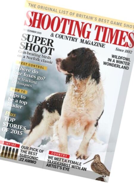Shooting Times & Country – 30 December 2015 Cover