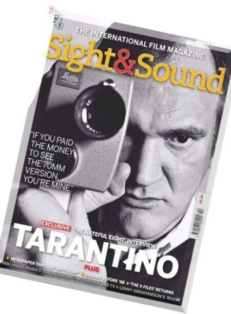 Sight & Sound – February 2016 Cover