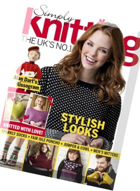 Simply Knitting – February 2016 Cover