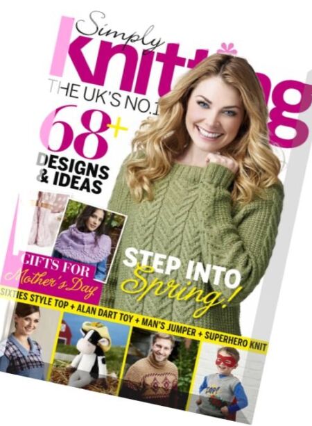Simply Knitting – March 2016 Cover
