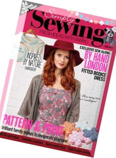 Simply Sewing – Issue 12, 2015 Cover