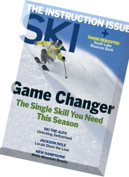 Ski Magazine – January 2016 Cover