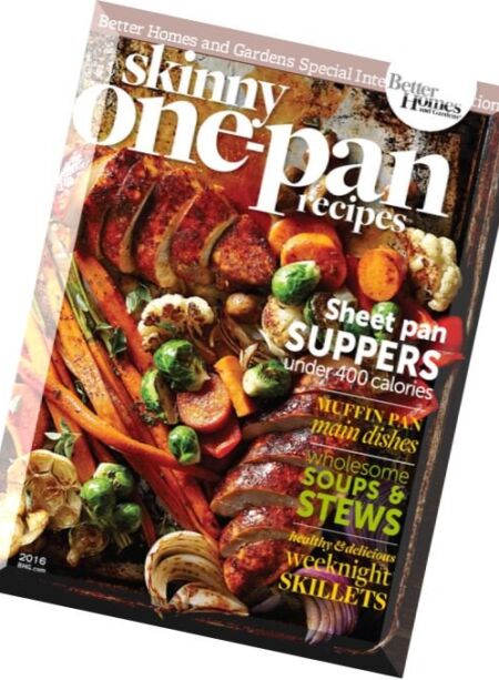 Skinny One-Pan Recipes – 2016 Cover