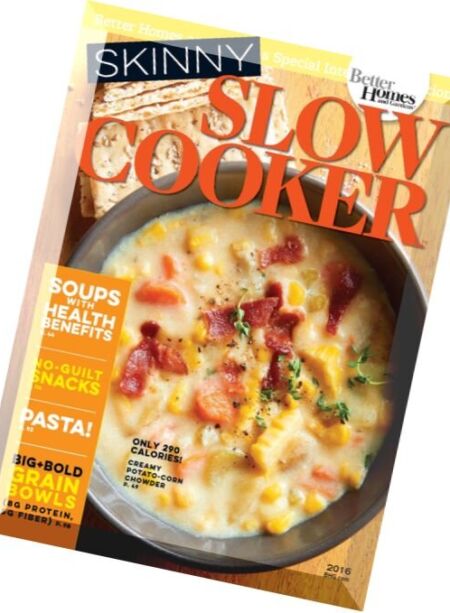 Skinny Slow Cooker – 2016 Cover