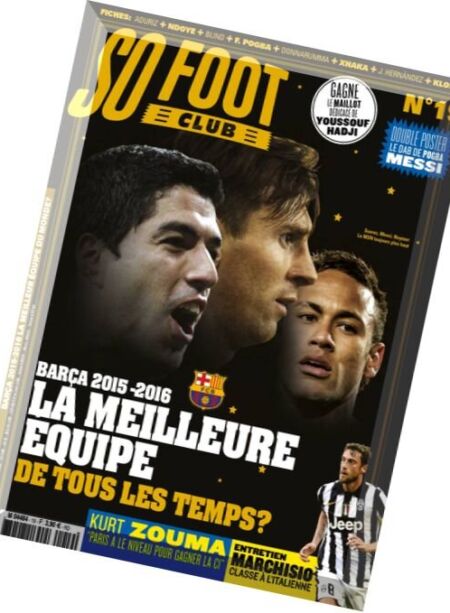 So Foot Junior – N 19, 2016 Cover