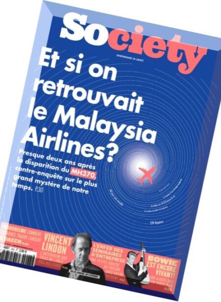Society – N 23, JANVIER-FEVRIER 2016 Cover