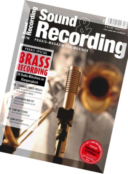 Sound und Recording – Februar 2016 Cover