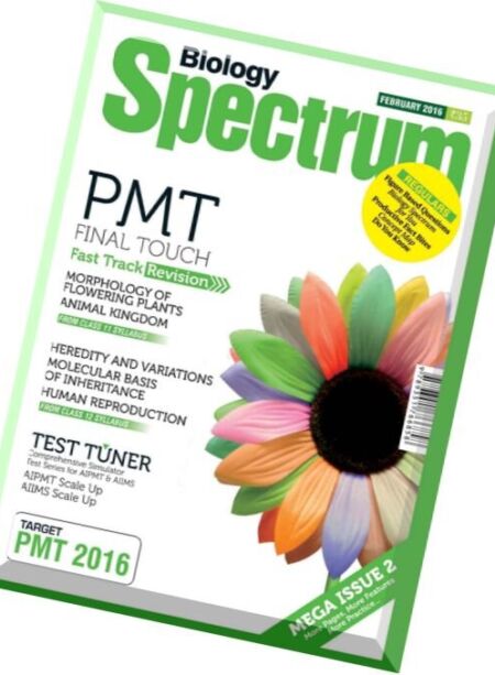 Spectrum Biology – February 2016 Cover