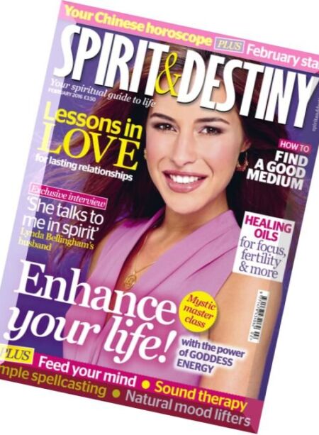 Spirit & Destiny – February 2016 Cover