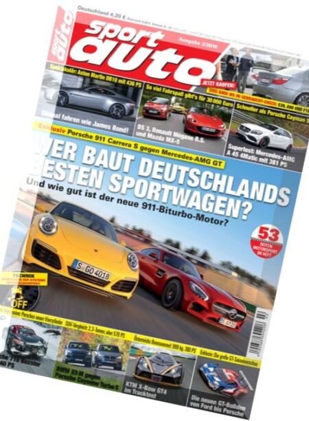 sport auto – Februar 2016 Cover