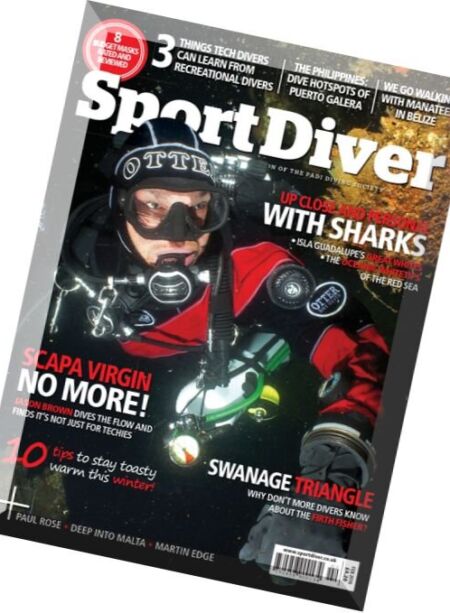 Sport Diver UK – February 2016 Cover
