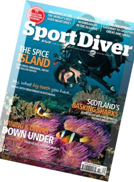 Sport Diver UK – March 2016 Cover