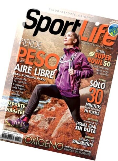Sport Life Mexico – Enero 2016 Cover