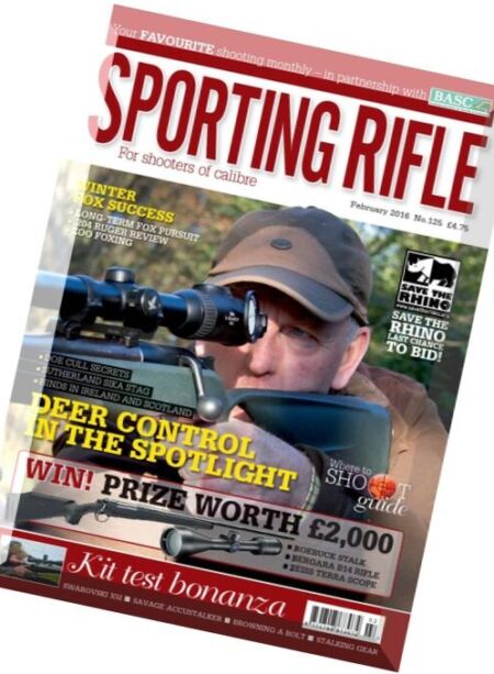 Sporting Rifle – February 2016 Cover