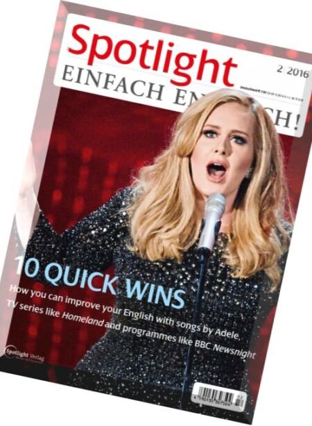Spotlight Magazin – Februar 2016 Cover