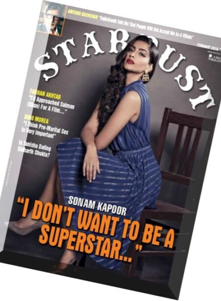 Stardust – February 2016 Cover