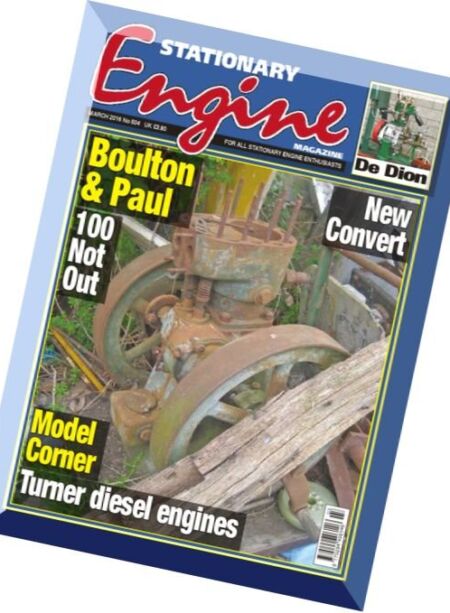 Stationary Engine – March 2016 Cover