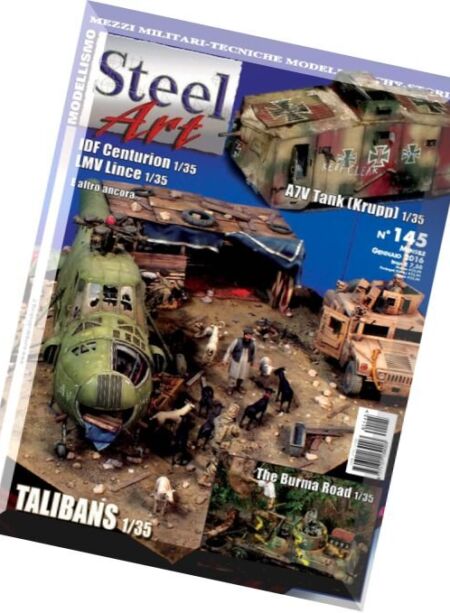 Steel Art – Gennaio 2016 Cover