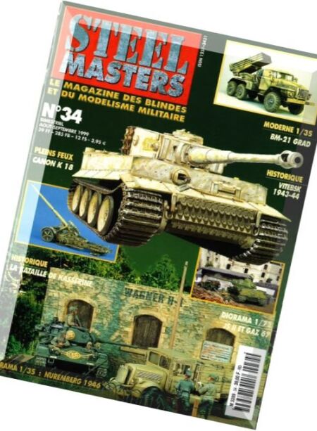 Steel Masters – N 34, 1999-08-09 Cover
