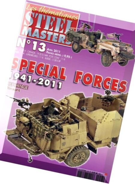 Steel Masters – Thematiques N 13, Special Forces 1941-2011 Cover