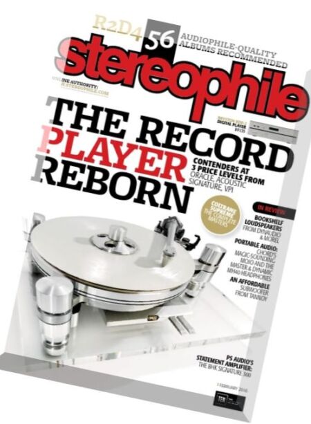 Stereophile – February 2016 Cover
