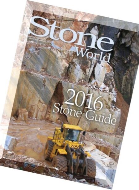 Stone World – December 2015 Cover