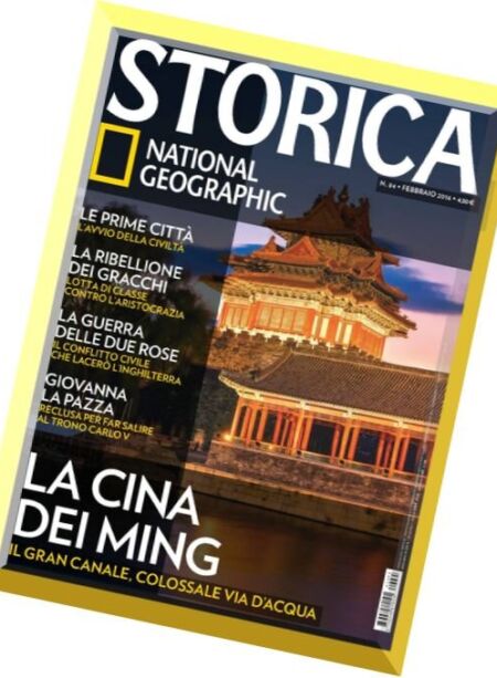 Storica National Geographic Italia – Febbraio 2016 Cover