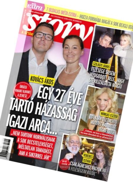 Story Hungary – 30 December 2015 Cover