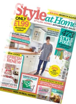 Style at Home UK – February 2016