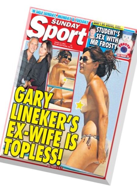 Sunday Sport – 17 January 2016 Cover