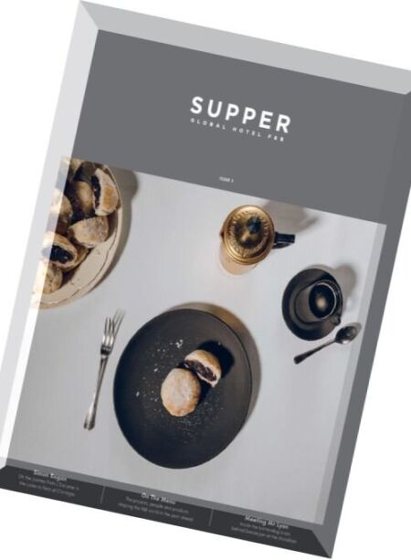 Supper – Issue 1, 2016 Cover