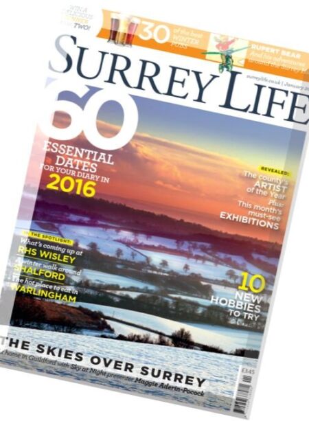 Surrey Life – January 2016 Cover