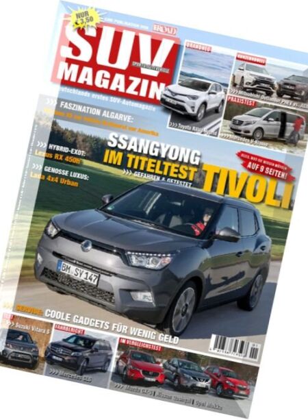 SUV Automagazin – Februar 2016 Cover