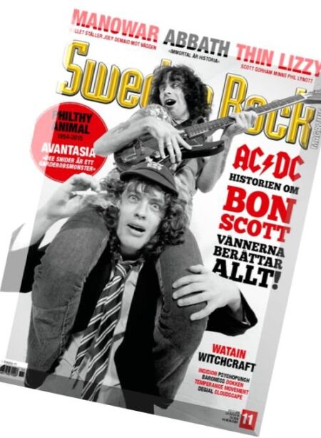 Sweden Rock – December 2015 – Januari 2016 Cover