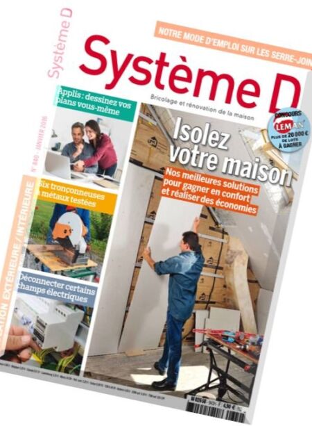 Systeme D – Janvier 2016 Cover