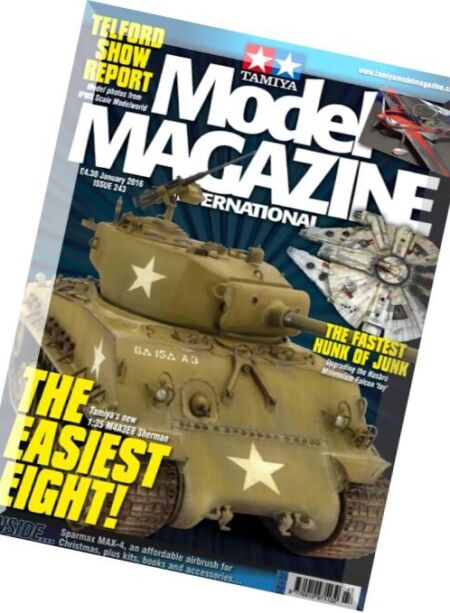 Tamiya Model International – 2016-01 Cover
